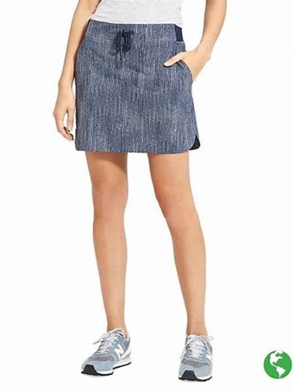 Athleta Blue Batik Midtown Skort Size 4